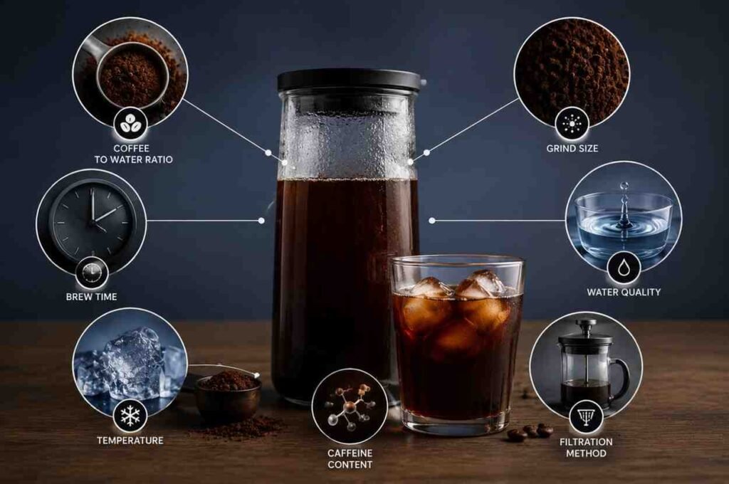 Factors That Affect Caffeine Content in Cold Brew