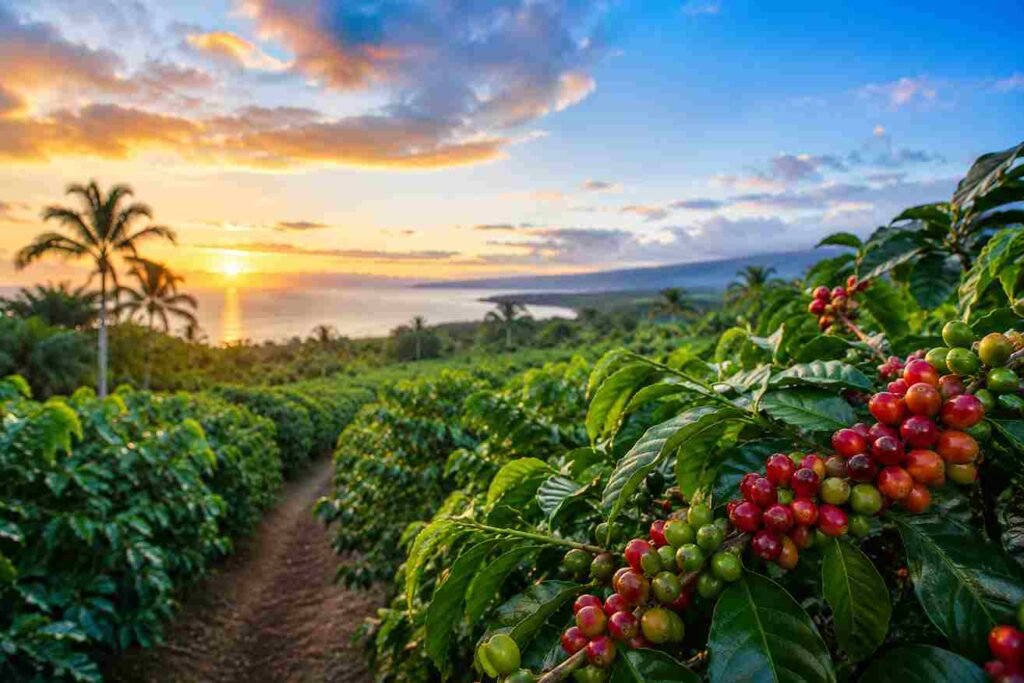 Kona Coffee Farm in Hawaii