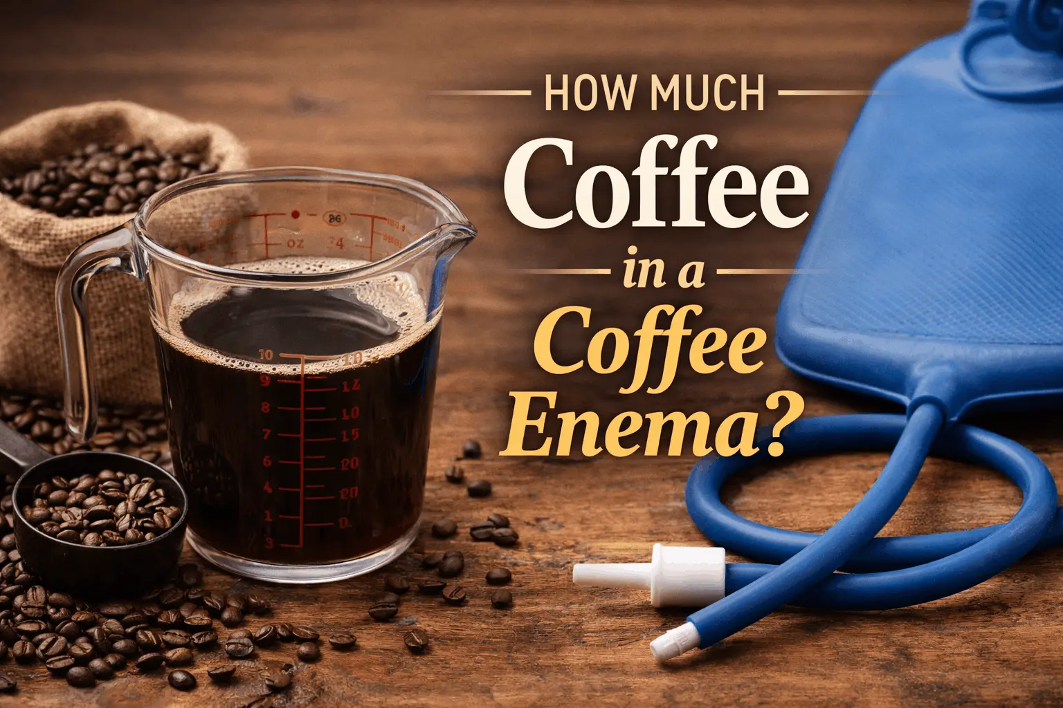 how much coffee is used in a coffee enema safe amount and preparation guide