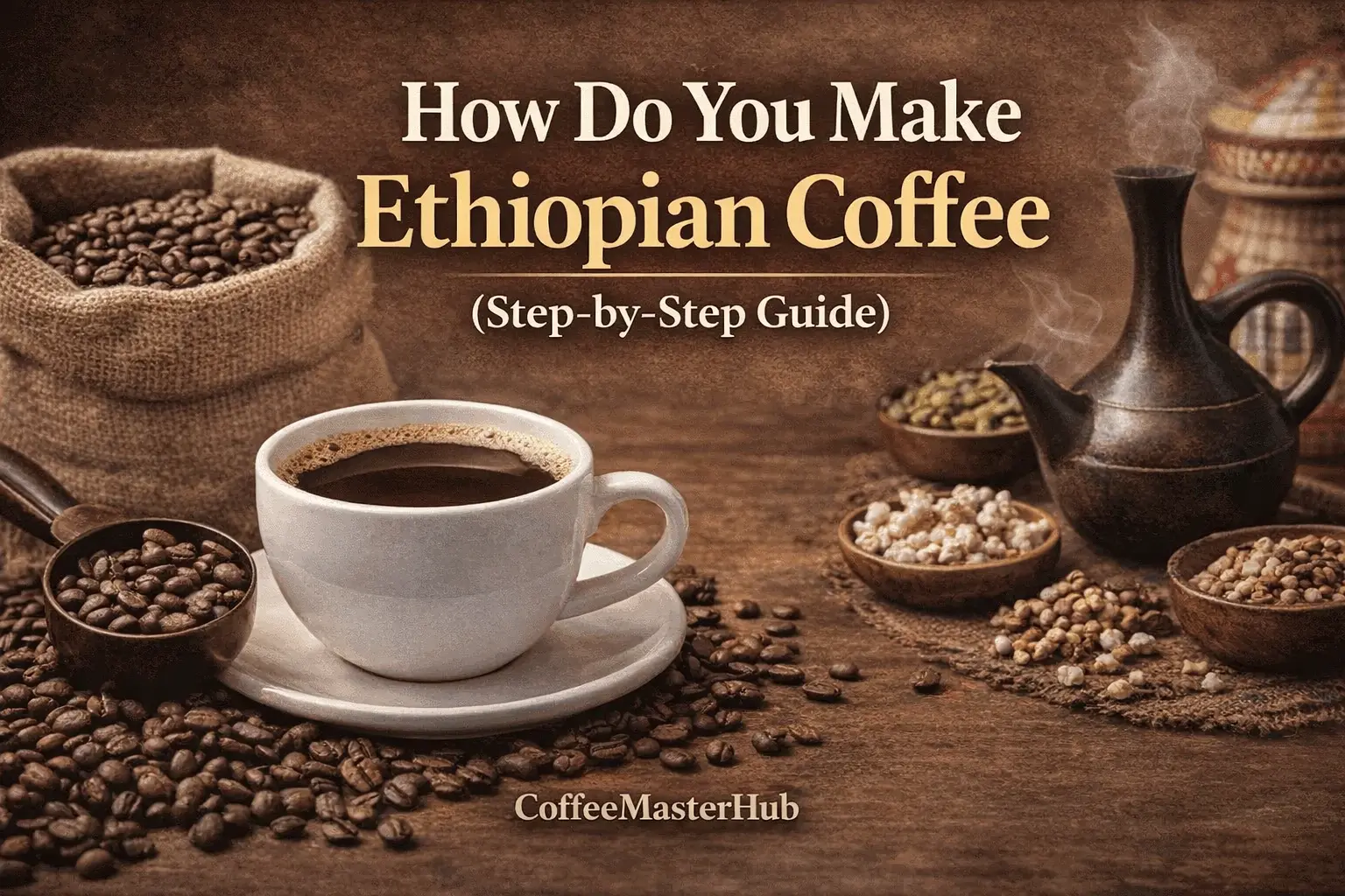 How to brew Ethiopian coffee step by step for rich flavor