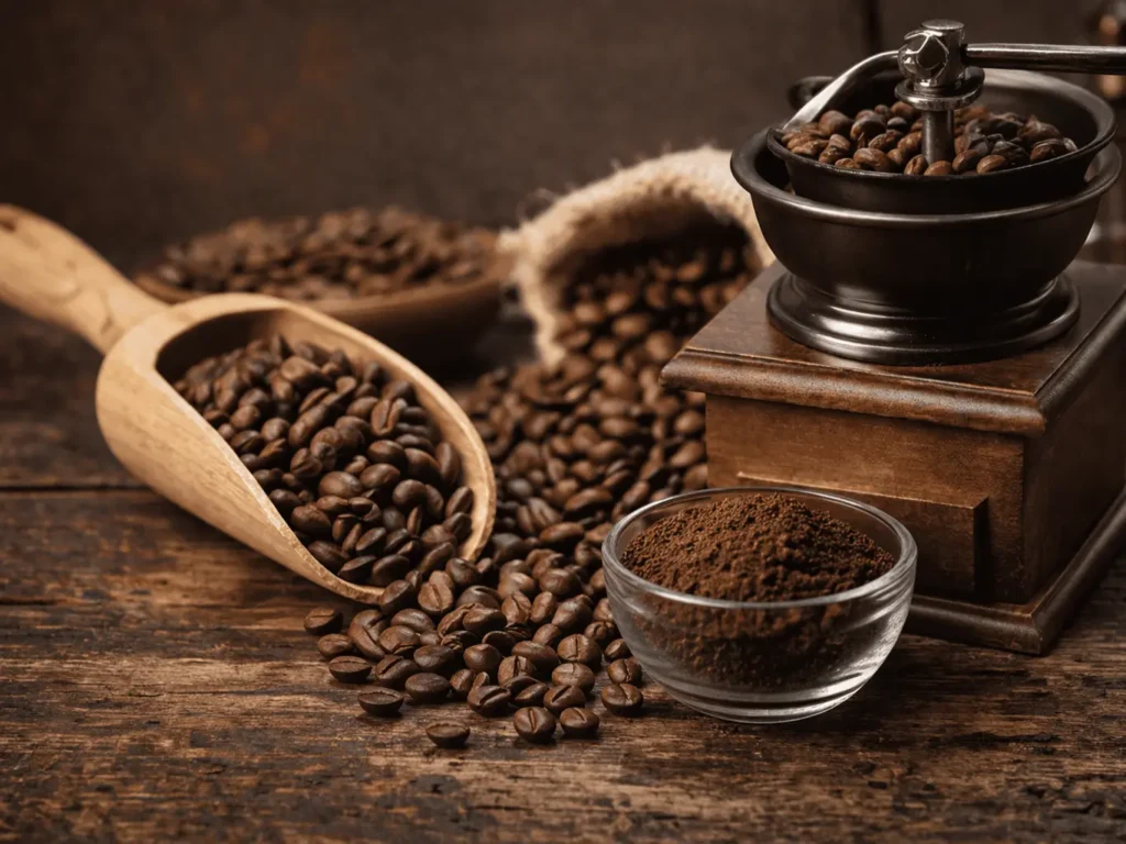 how to make black coffee with fresh coffee beans