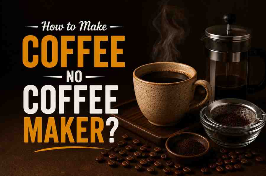 How to make coffee no coffee maker required, using simple kitchen tools like a saucepan, strainer, or cloth to brew a strong, satisfying cup at home.