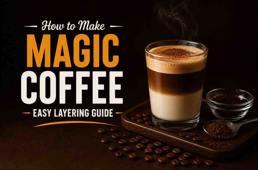 How to make magic coffee that stays separated. Complete beginner's guide to espresso layering with troubleshooting tips and flavor variations.