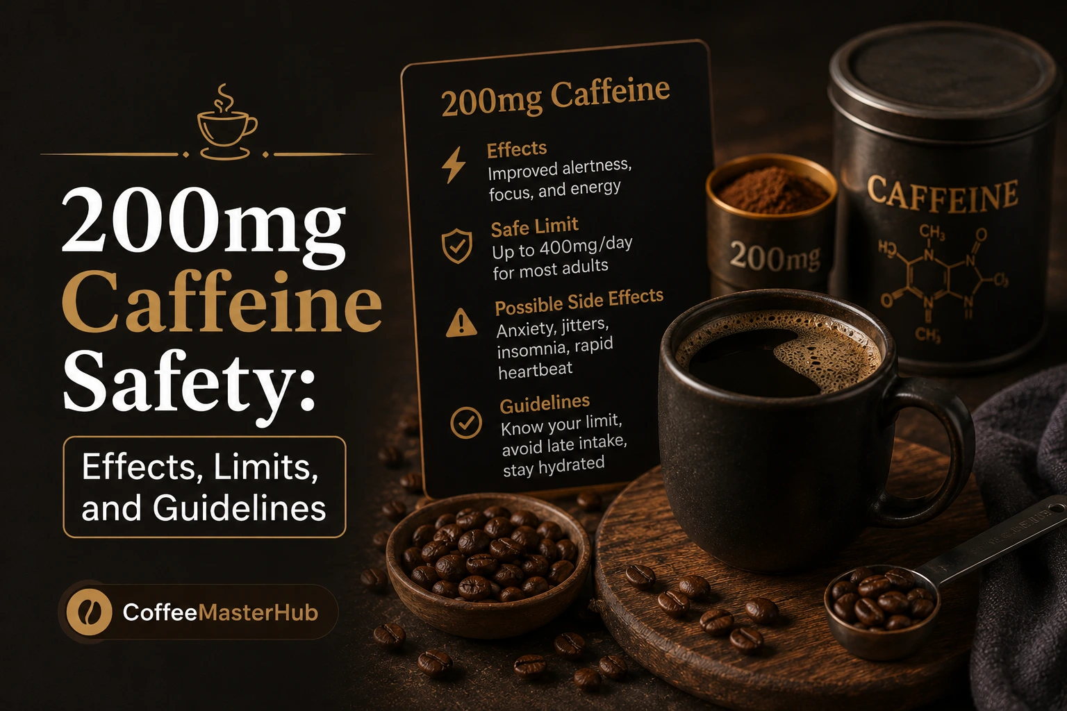 Is 200mg of caffeine a lot? Get facts on FDA daily limits, pregnancy guidelines, and how to determine your safe caffeine intake based on personal sensitivity and health conditions.